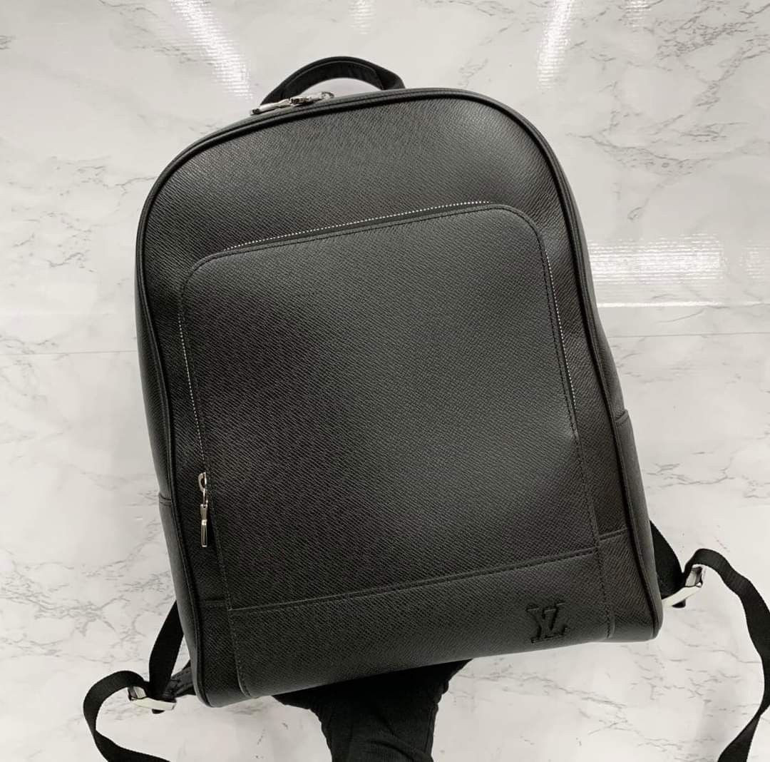 Adrian Backpack - Luxury Taiga Leather Black