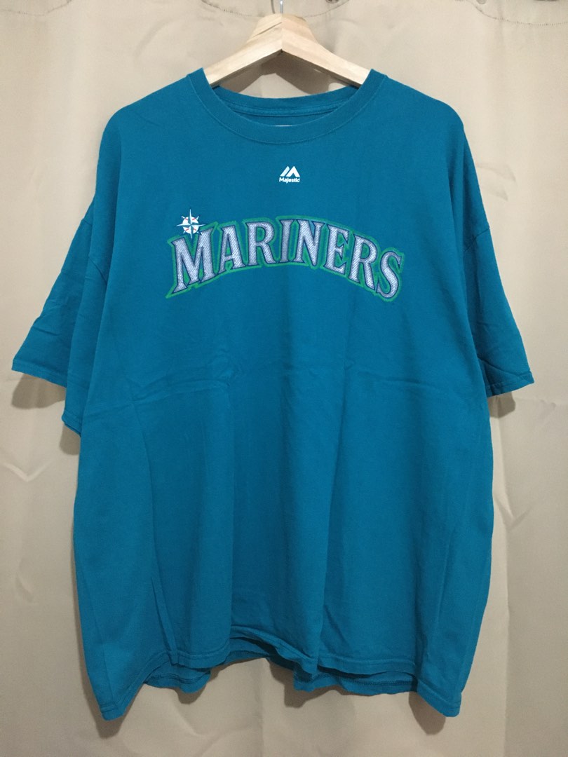 Toddler Seattle Mariners Majestic Northwest Green Official Cool Base Jersey