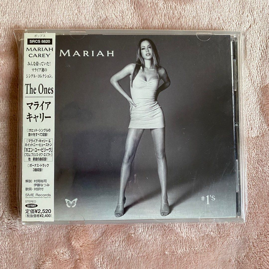 Carey　CD　Media,　on　Carousell　CDs　Japan,　Hobbies　Music　Toys,　DVDs　Mariah　#1s