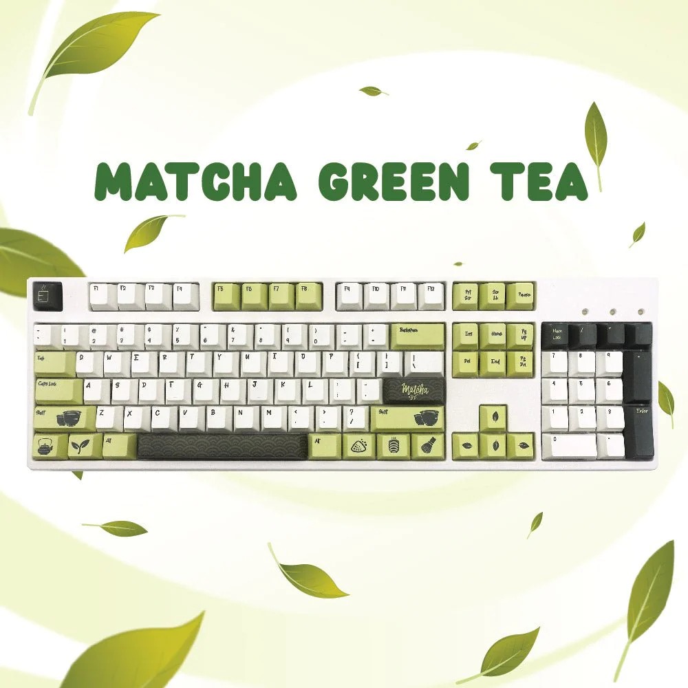 Matcha Green Tea Keycaps, Computers & Tech, Parts & Accessories
