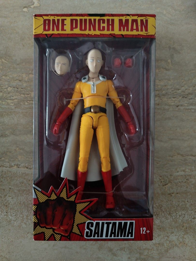 McFarlane Toys 7 One Punch Man Saitama Figure Hobbies Toys Toys Games on Carousell