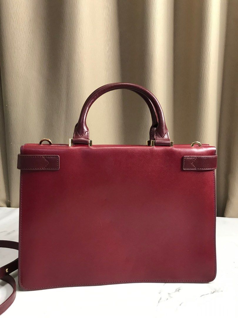 Tatiana medium leather satchel store