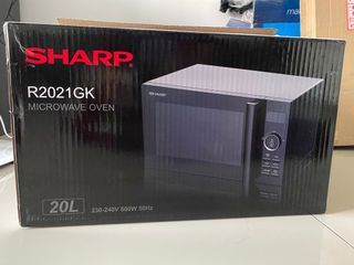 Microwave Sharp like new - less than 1 month used