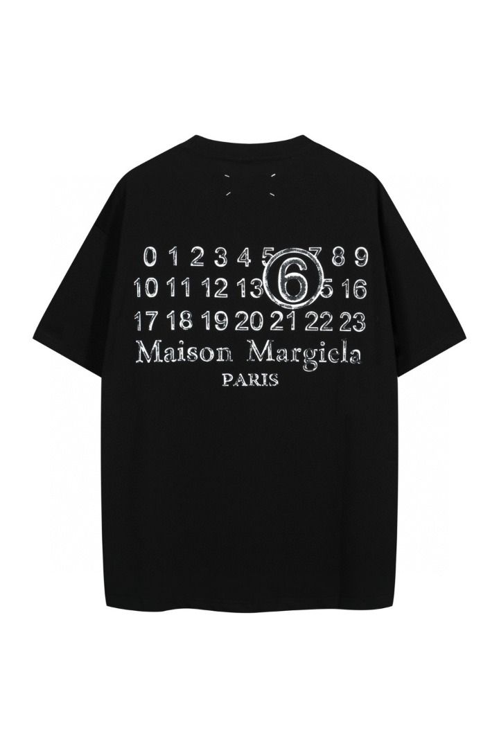 【正規品】MM6 numeric logo label/ロゴ ラベル Tシャツ MM6] Maison Margiela エムエムシックス Numeric logo label/ロゴ