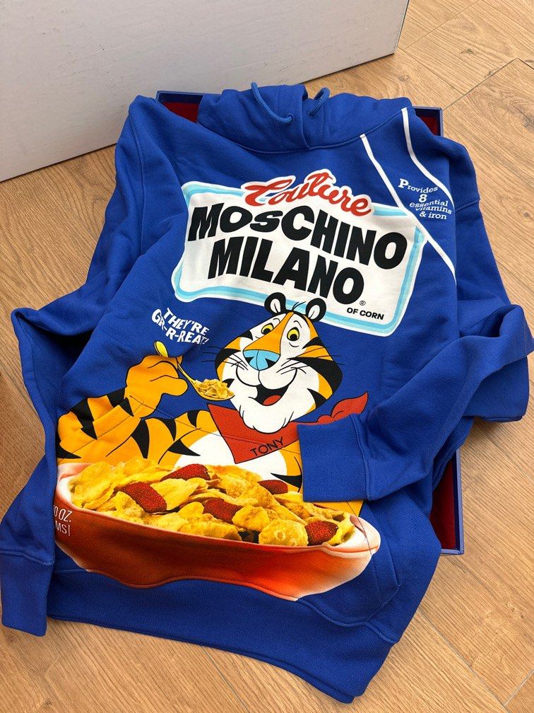Moschino oversized hoodie on sale