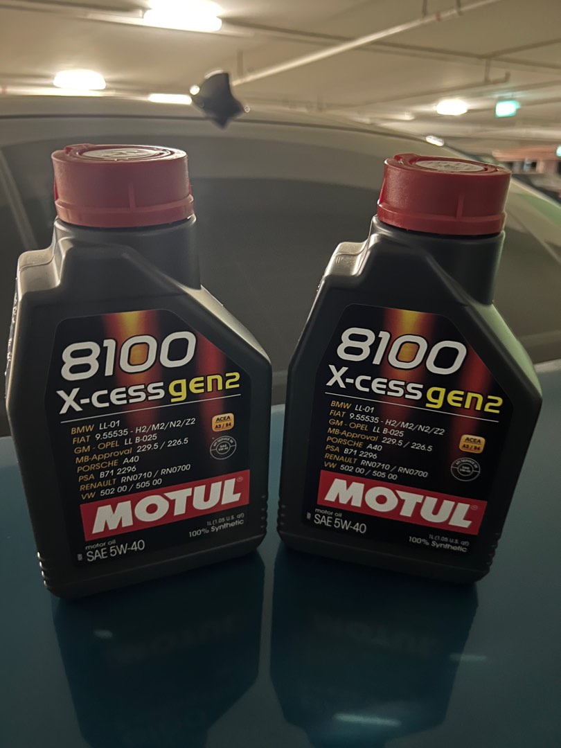 MOTUL 8100 X-CESS GEN2 5W40 MOTOR OIL [1L], Car Accessories, Car ...