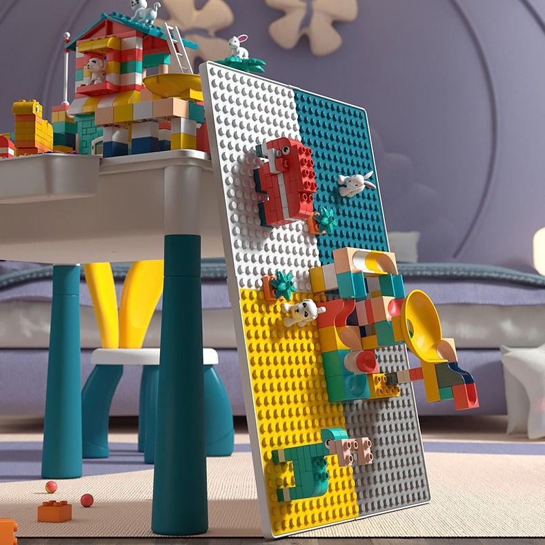 Multifunction Building Blocks Lego Table Sand Play Water Play, Babies ...