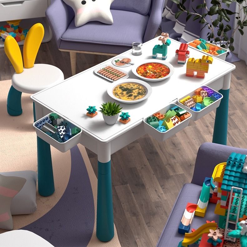 Multifunction Building Blocks Lego Table Sand Play Water Play, Babies ...