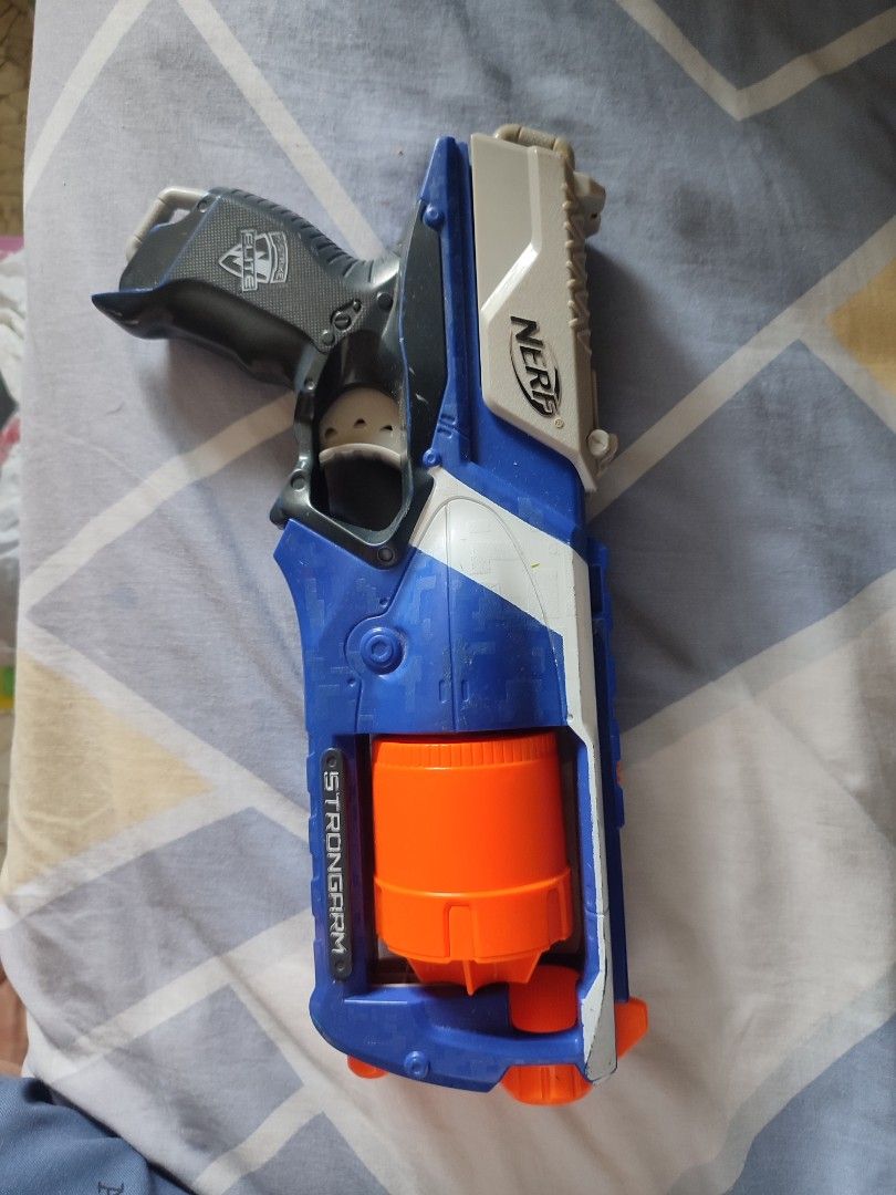 Nerf Strongarm blaster, Hobbies & Toys, Toys & Games on Carousell