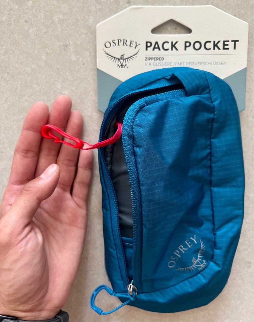 Sac à Fermeture éclair Osprey Small - Accessoire De Voyage Waterfront Blue - 100% Nylon