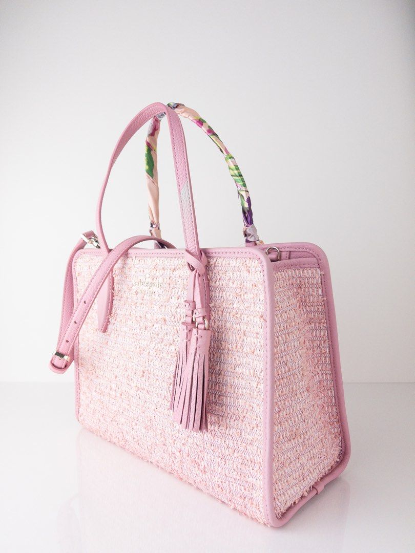 Rowe summer tweed medium top zip satchel shop