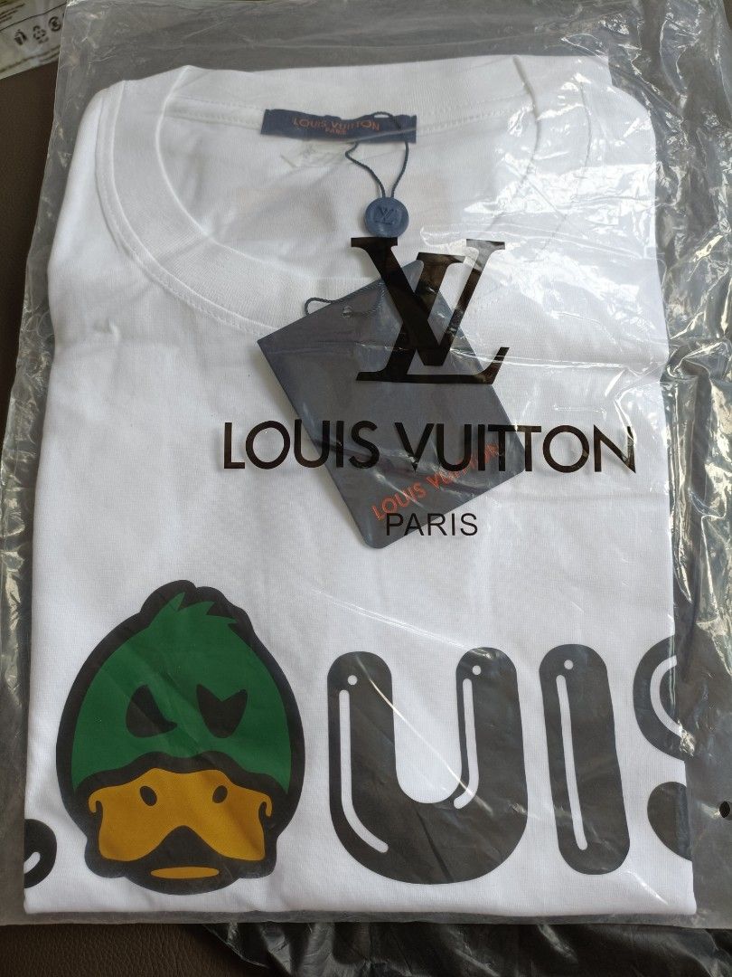 PRE ORDER LV Louis Vuitton green tee shirt tshirt top duck