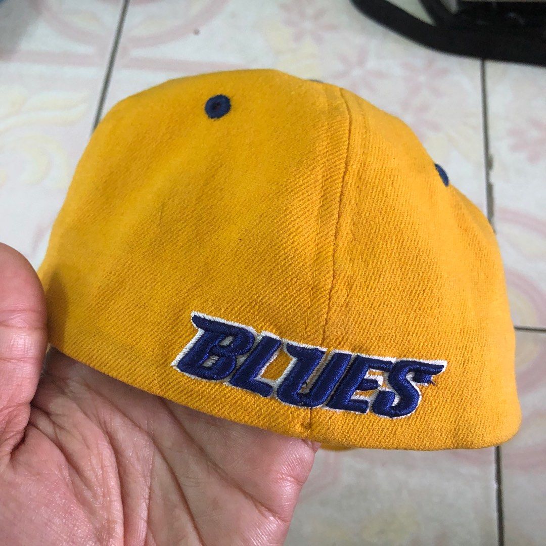 Vintage St Louis Blues Logo 7 Wool Snapback Hat Cap OSFA 90s NHL