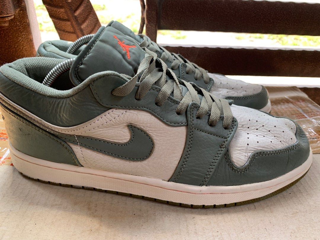 Jordan 1 low military green on sale