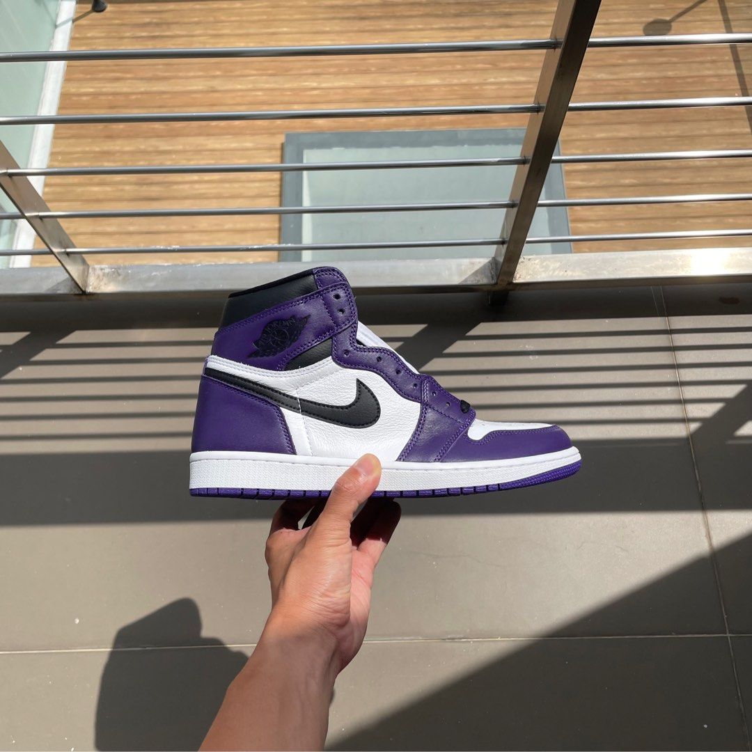 Nike Air Jordan 1 Court Purple US 10 UK 9