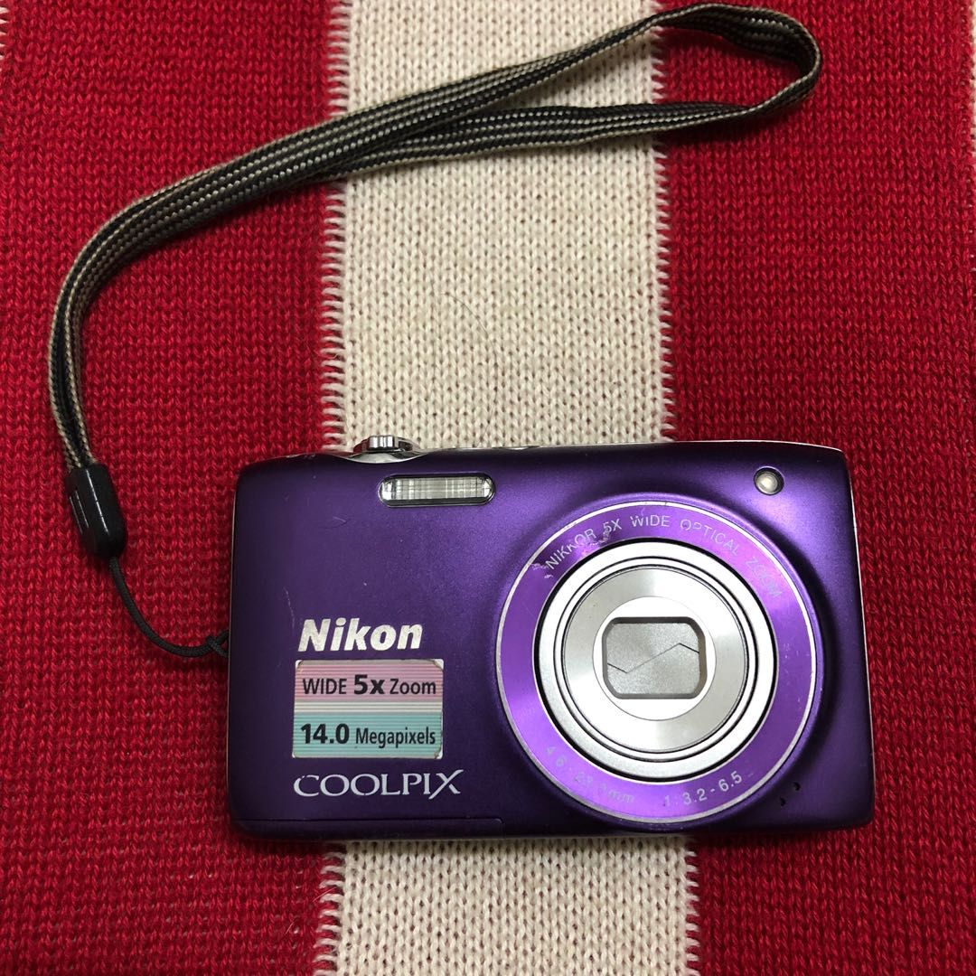 Nikon Coolpix S3100 Camera Digital CCD, Photography, Cameras on Carousell