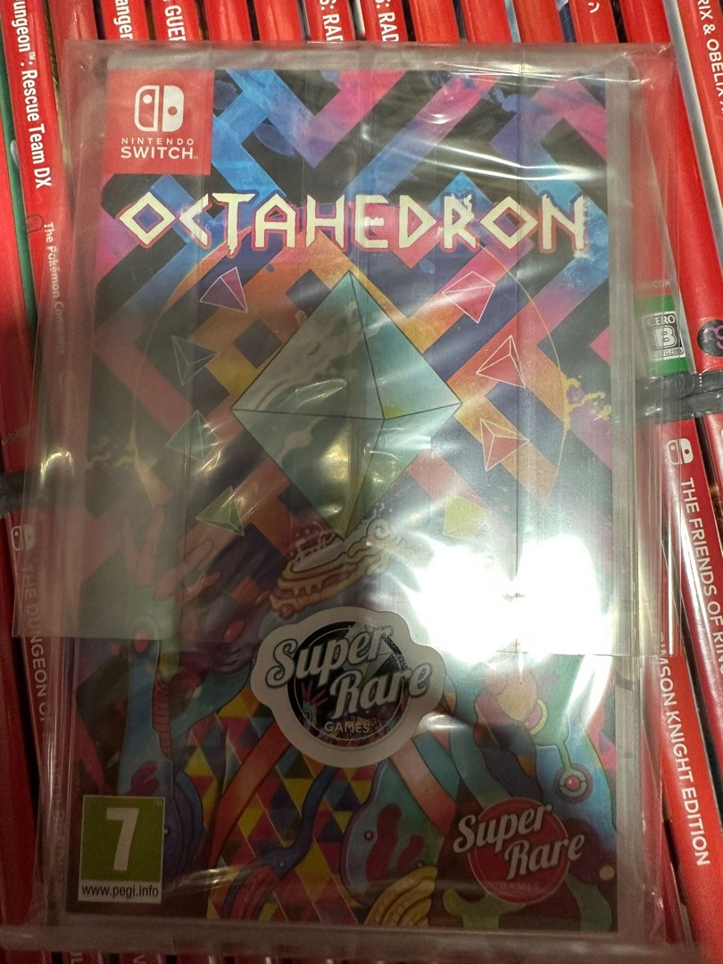 Jeu Nintendo Switch Octahedron – Édition Limitée 4000 Ex – Neuf Sous Film