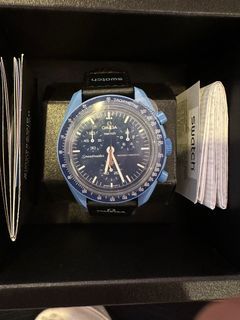 Omega Swatch Neptune Gold