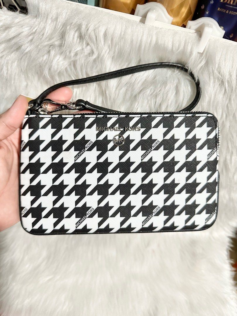Michael kors wallet houndstooth shop