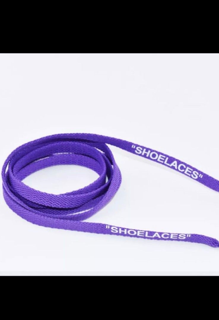 Purple nike sale laces