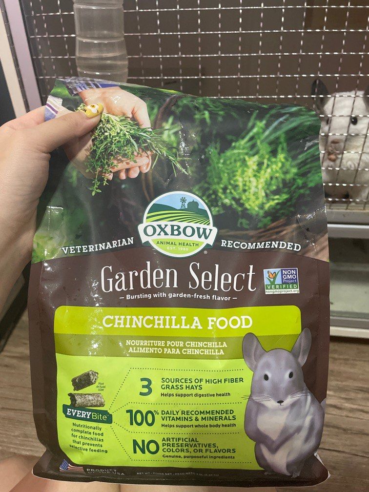 Oxbow garden store select hamster food
