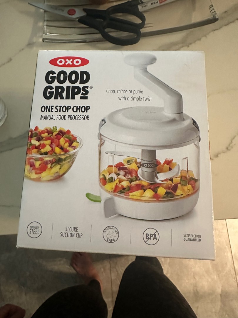 Oxo Good Grips One stop chip food processor, TV  Home Appliances, Kitchen  Appliances, Juicers, Blenders  Grinders on Carousell