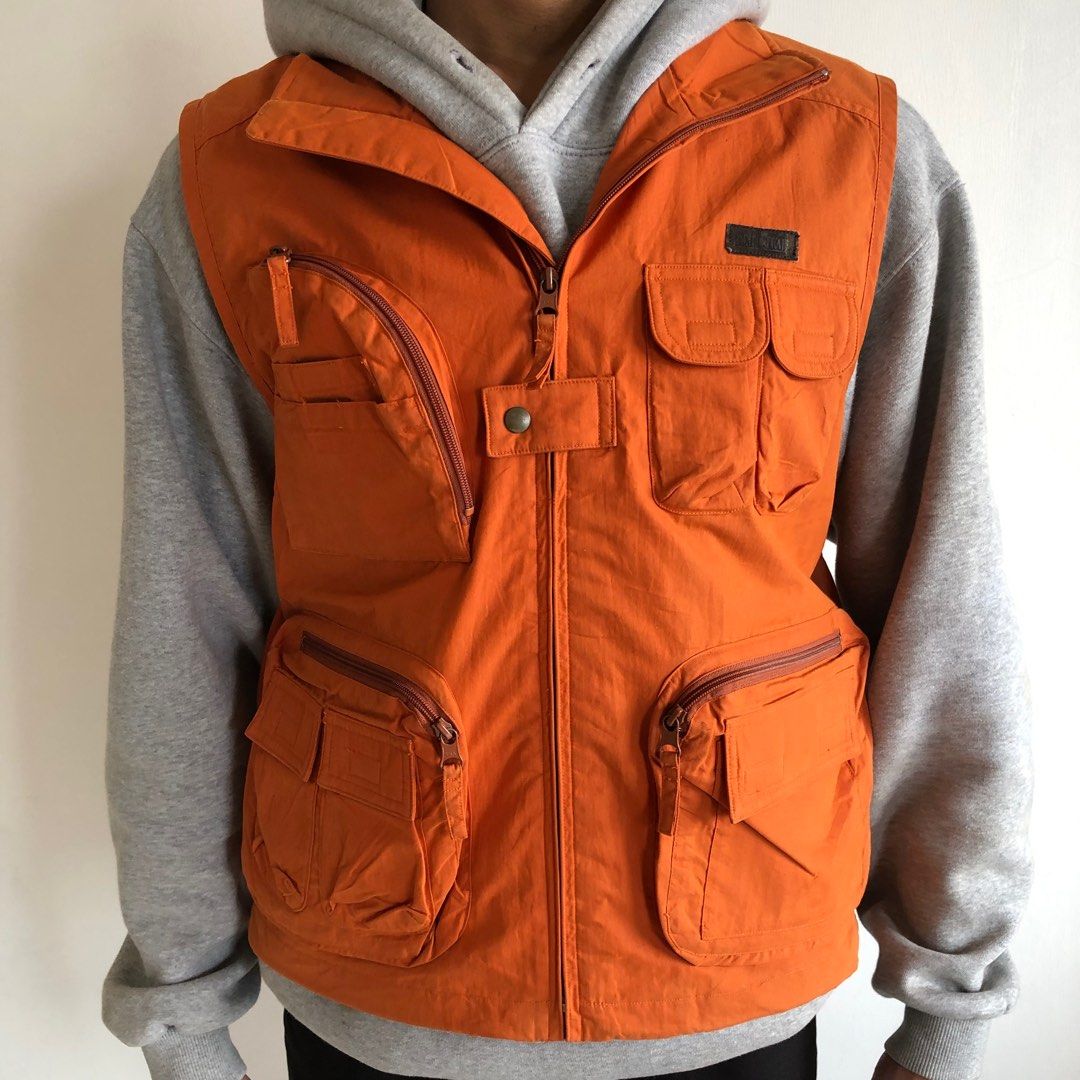 Pacific Trail Outdoor Multipocket Vest Waterproof Fesyen Pria