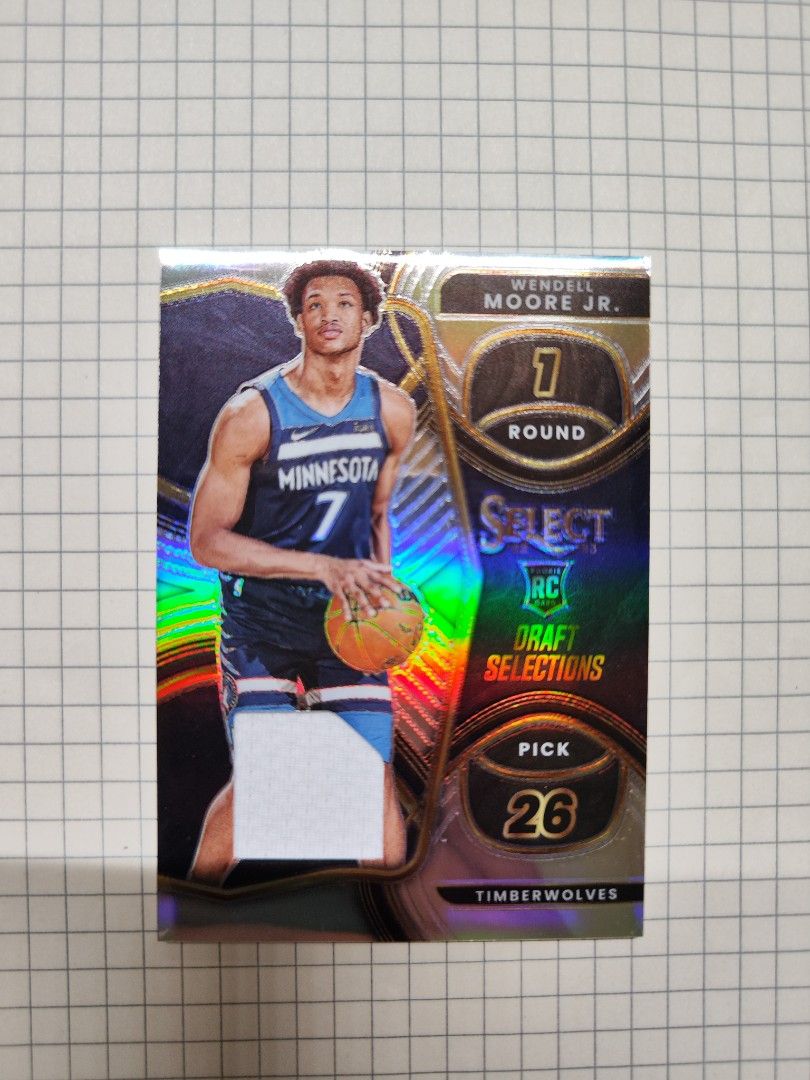 Wendell Moore Jr. - Minnesota Timberwolves - Game Issued (GI) Icon Edition  Jersey - Rookie Season - 1st Round Draft Pick - 2022-23 NBA Season