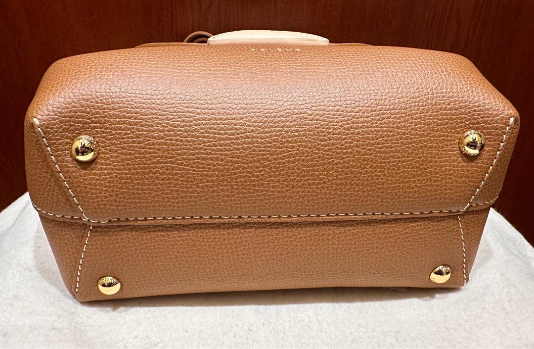 Polène  Bag - Numéro Un Nano - Trio Camel Textured Leather