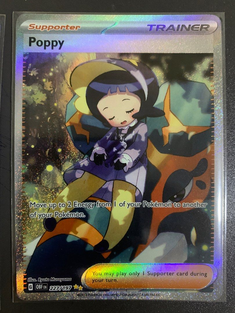 Poppy - 227/197 Obsidian Flames Special Illustration Trainer - NM