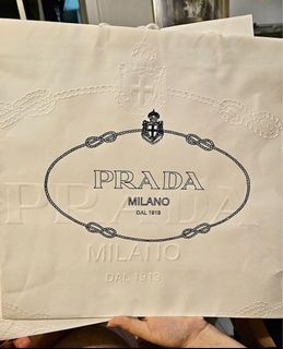 100+ affordable prada paper bags For Sale