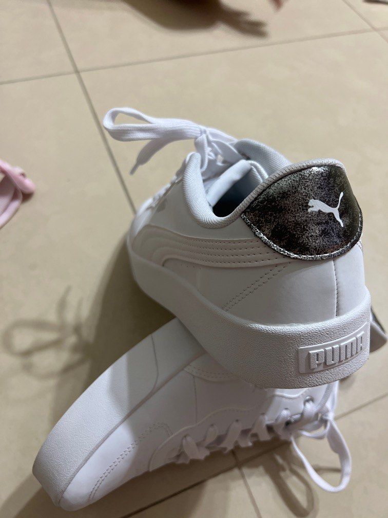 White platform sneakers puma hotsell