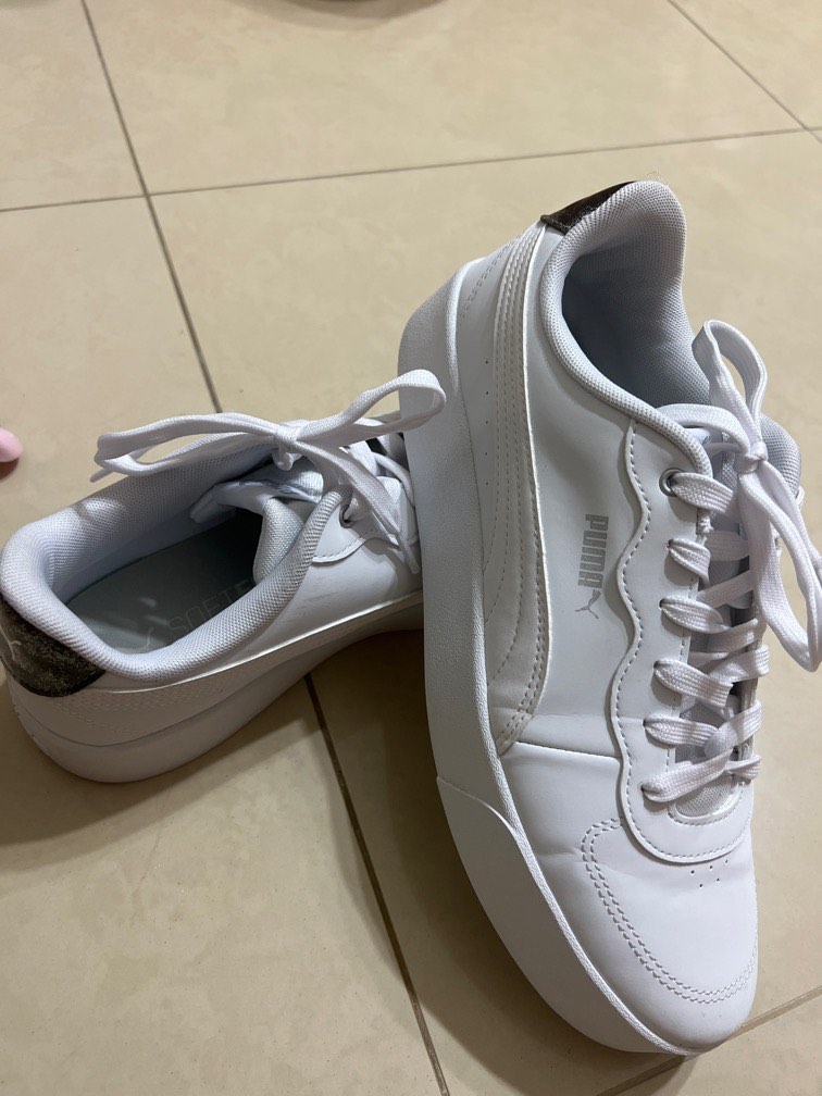 Puma sneakers white Women s Fashion Footwear Sneakers on