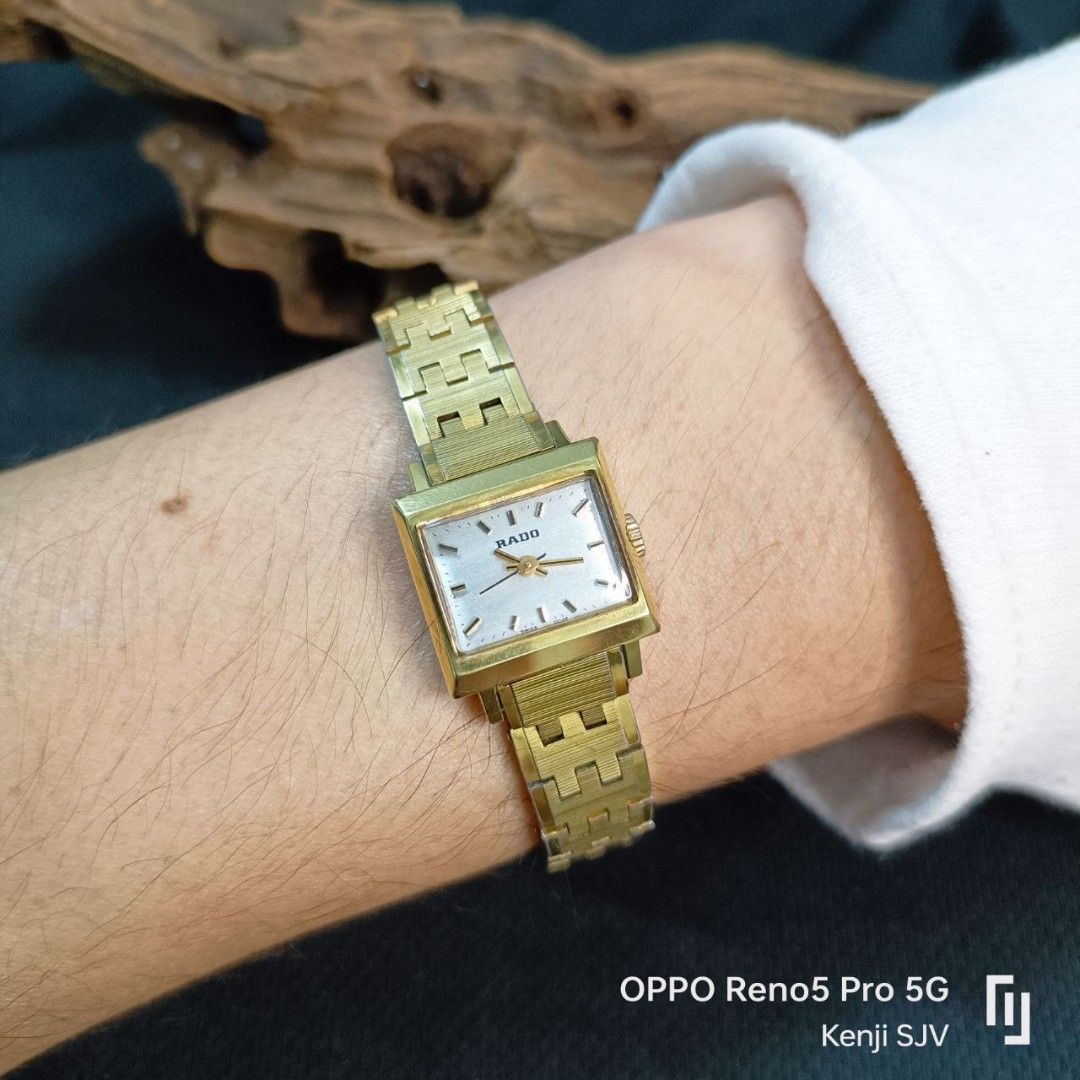 Rado lady watch sales ss and gp price