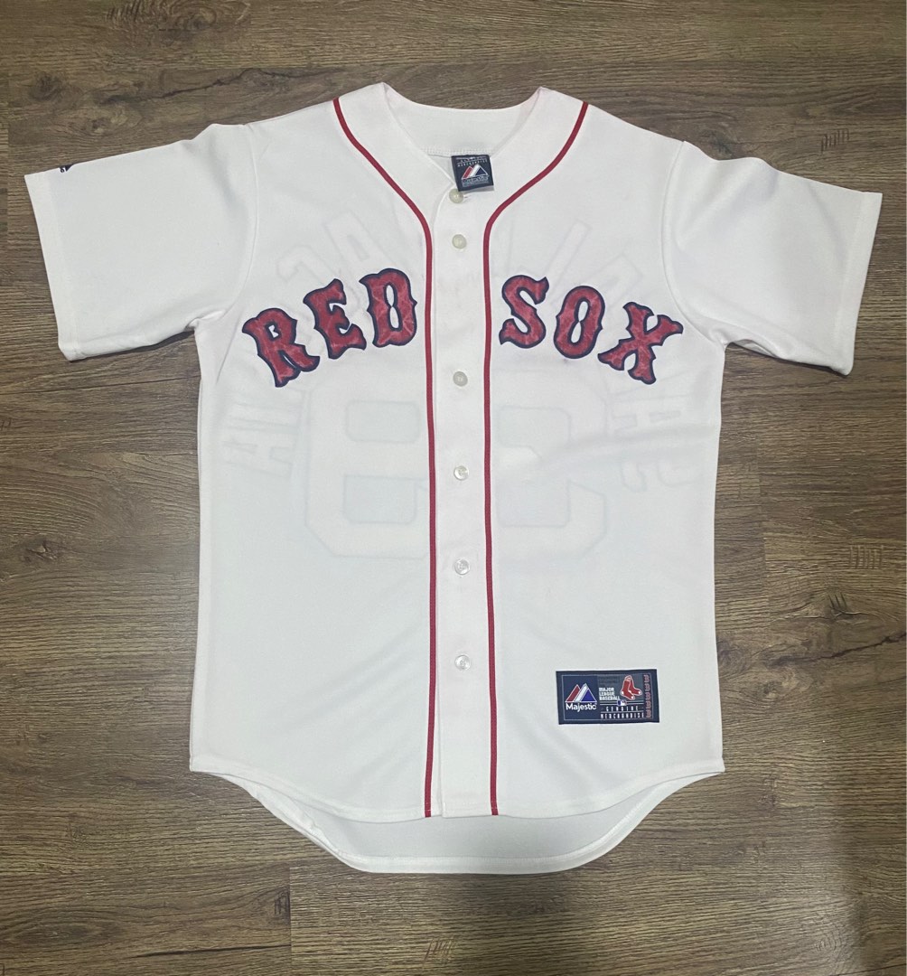 Black and white red sox cheap jersey
