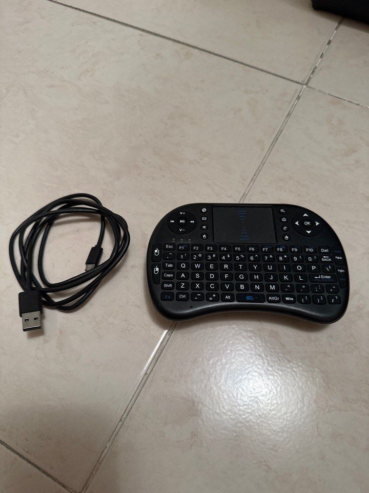 Remote control mini keyboard, TV & Home Appliances, TV & Entertainment, TV Parts & Accessories ...