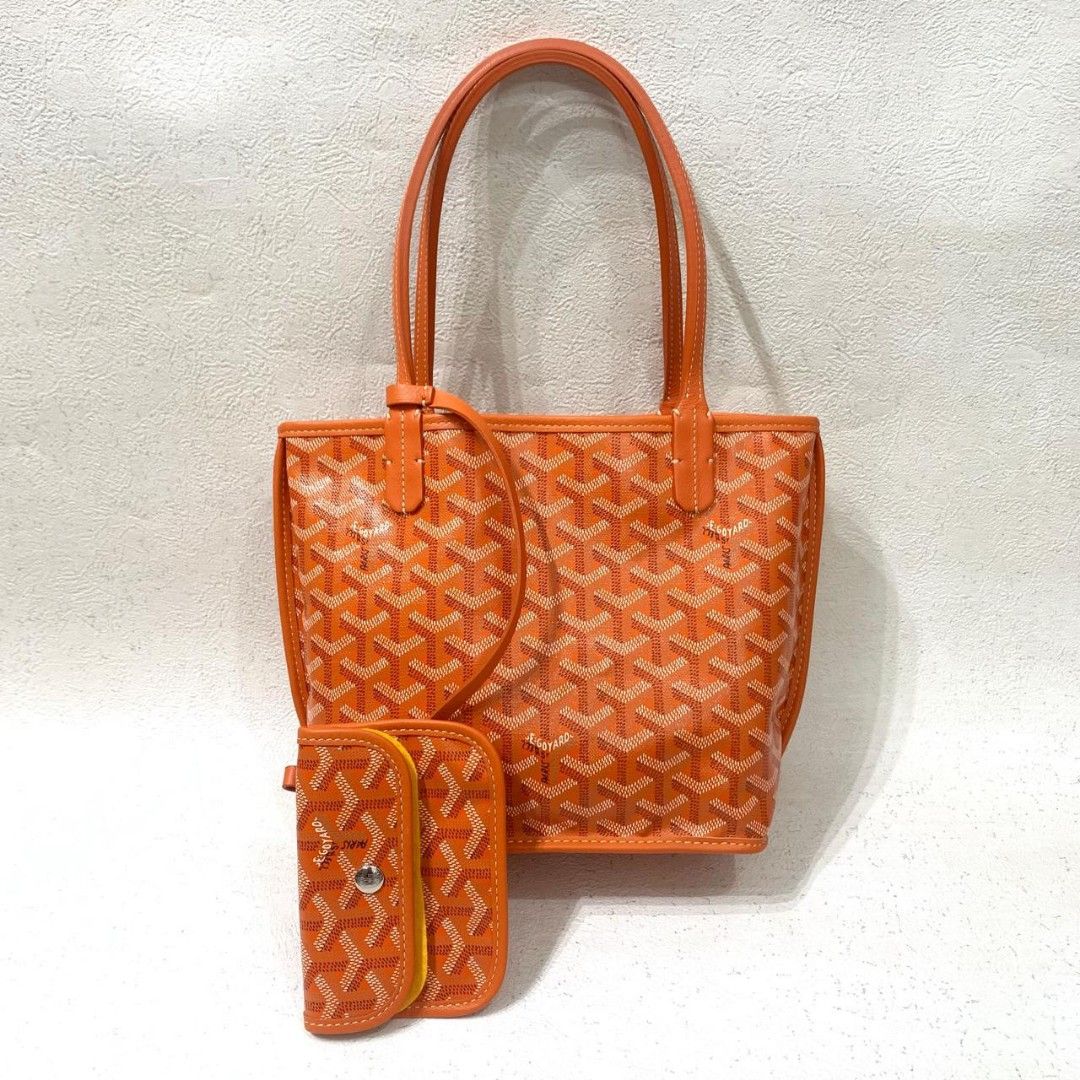 Goyard St Louis Tote in Khaki, Barang Mewah, Tas & Dompet di Carousell