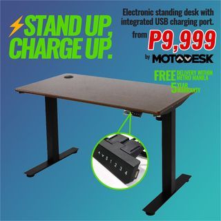 SALE! SALE! - Electronic Standing Desk - Motorized Table - Single Motor