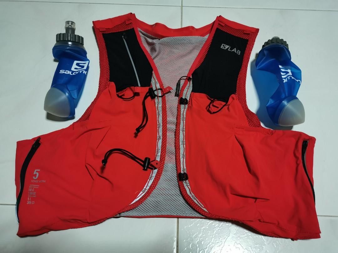 Salomon S Lab Sense Ultra 5 Set Running Vest hydration pack