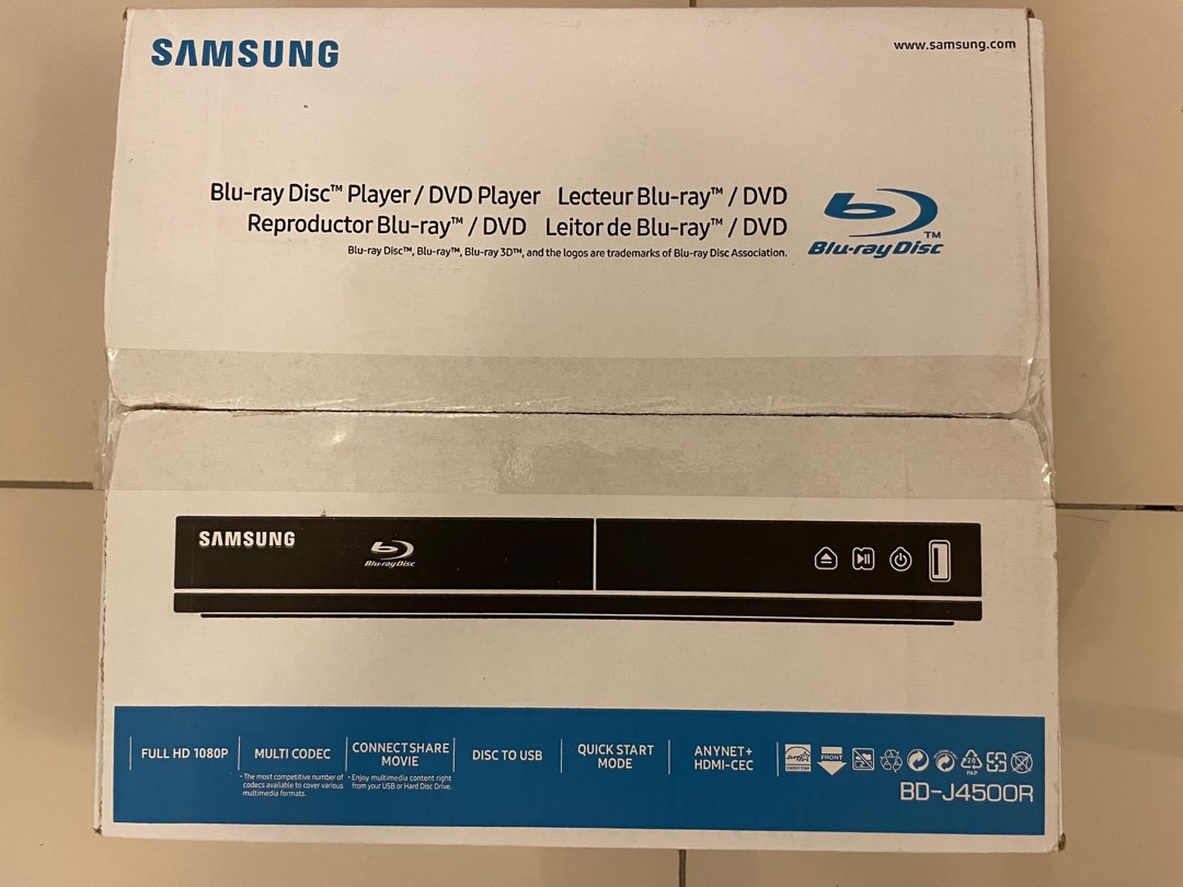 Samsung Blu Ray Disc Player, TV & Home Appliances, TV & Entertainment