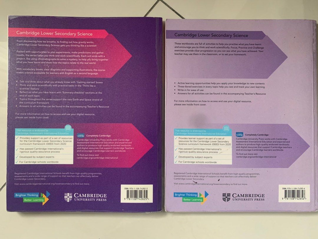 Science year 8 textbook workbook hobbies toys books magazines