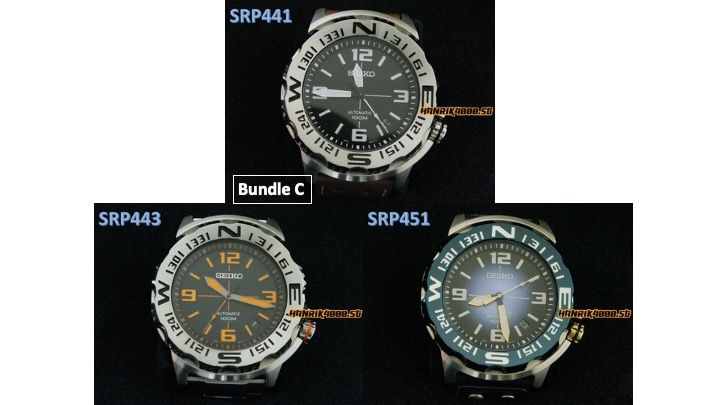Seiko SRP441 SRP443 SRP451 Prestine new Condition Luxury