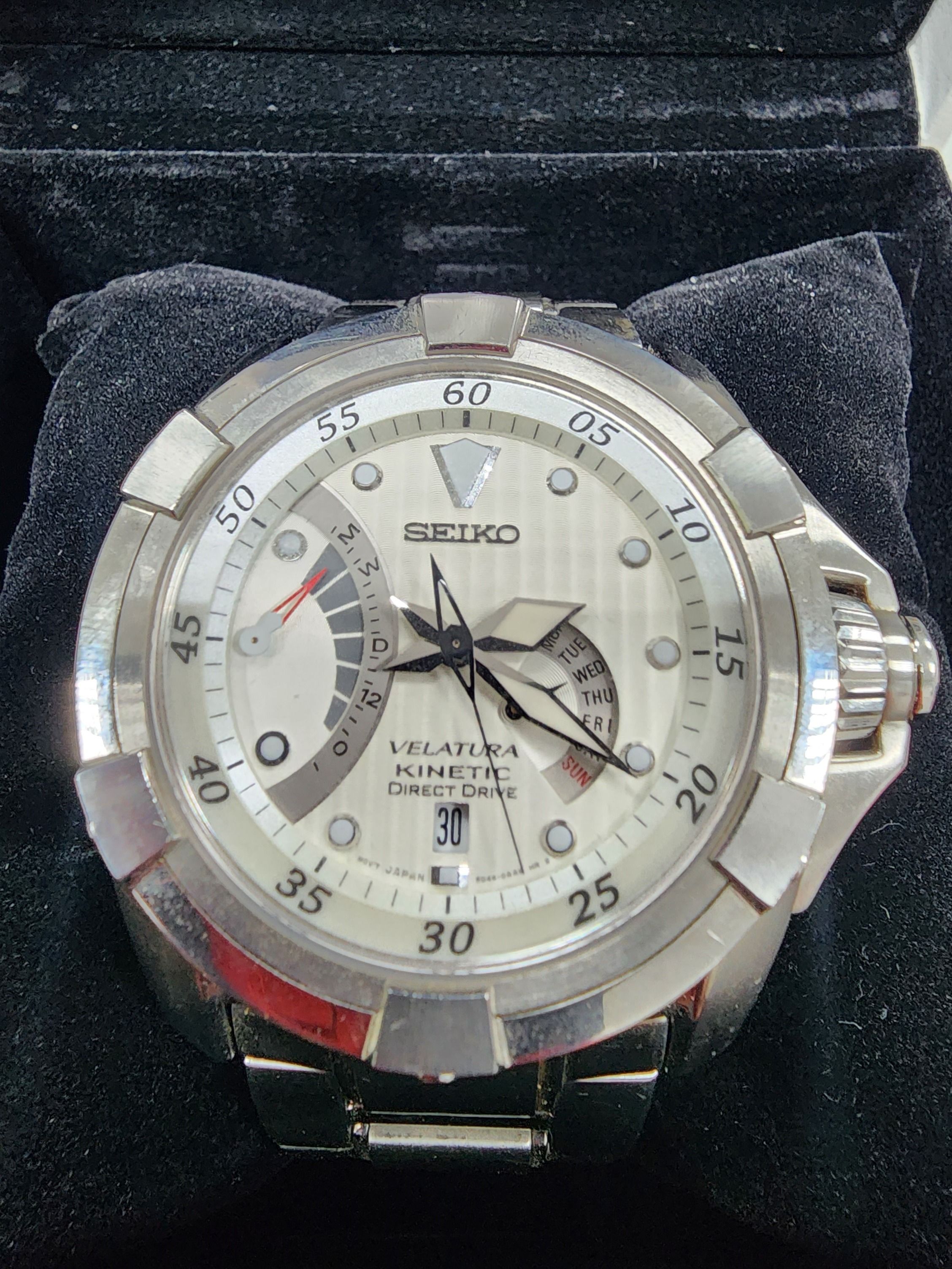 Seiko velatura kinetic direct drive srh001p hotsell