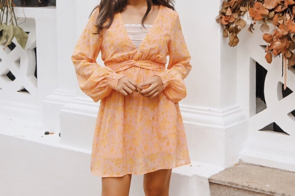 Showpo long discount sleeve dress
