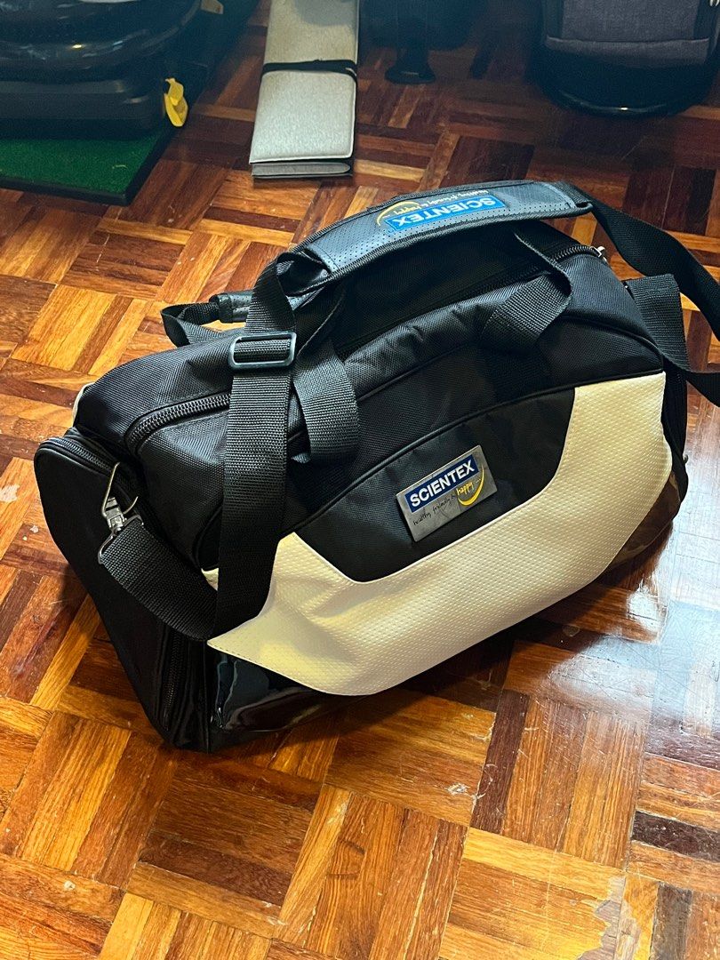 Spots bag with shoe compartment hood for golf basketball etc