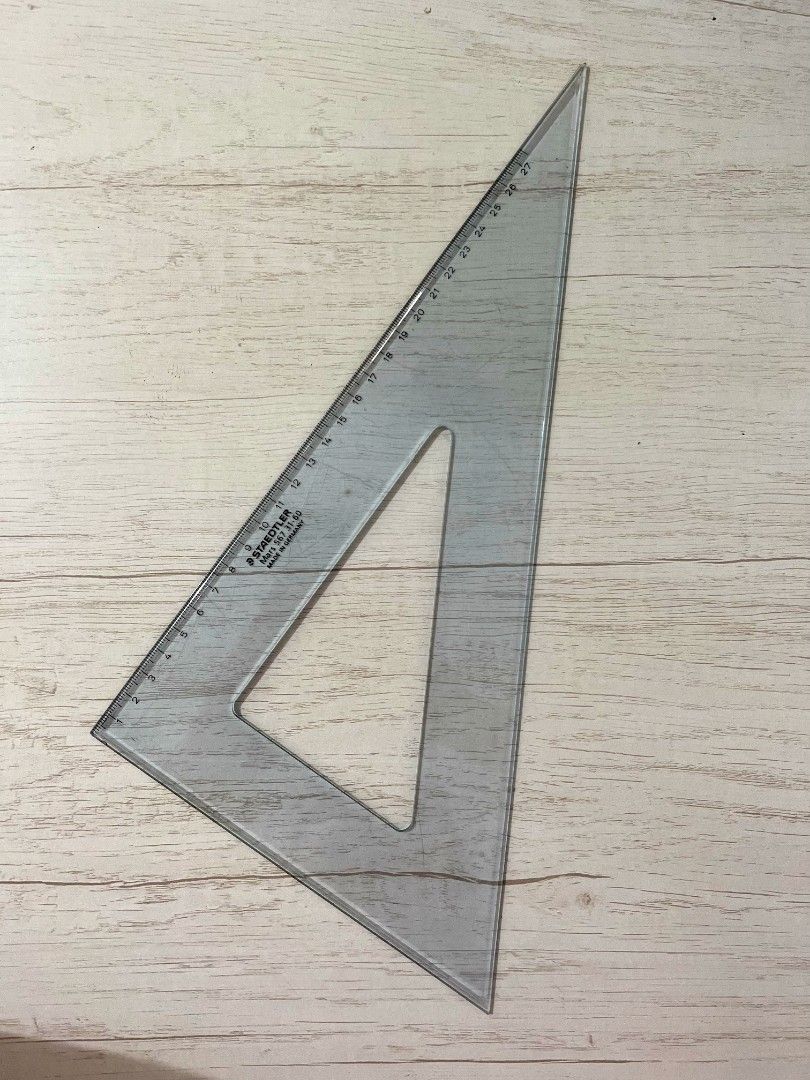 STAEDTLER Triangle 60 Degree, Hobbies & Toys, Stationary & Craft