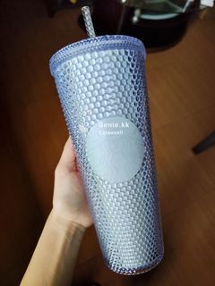 Starbucks Halloween Glow In the Dark Studded Bling Cold Cup Tumbler