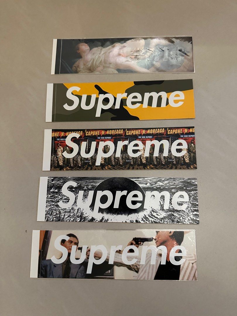Supreme x the killer sticker hotsell