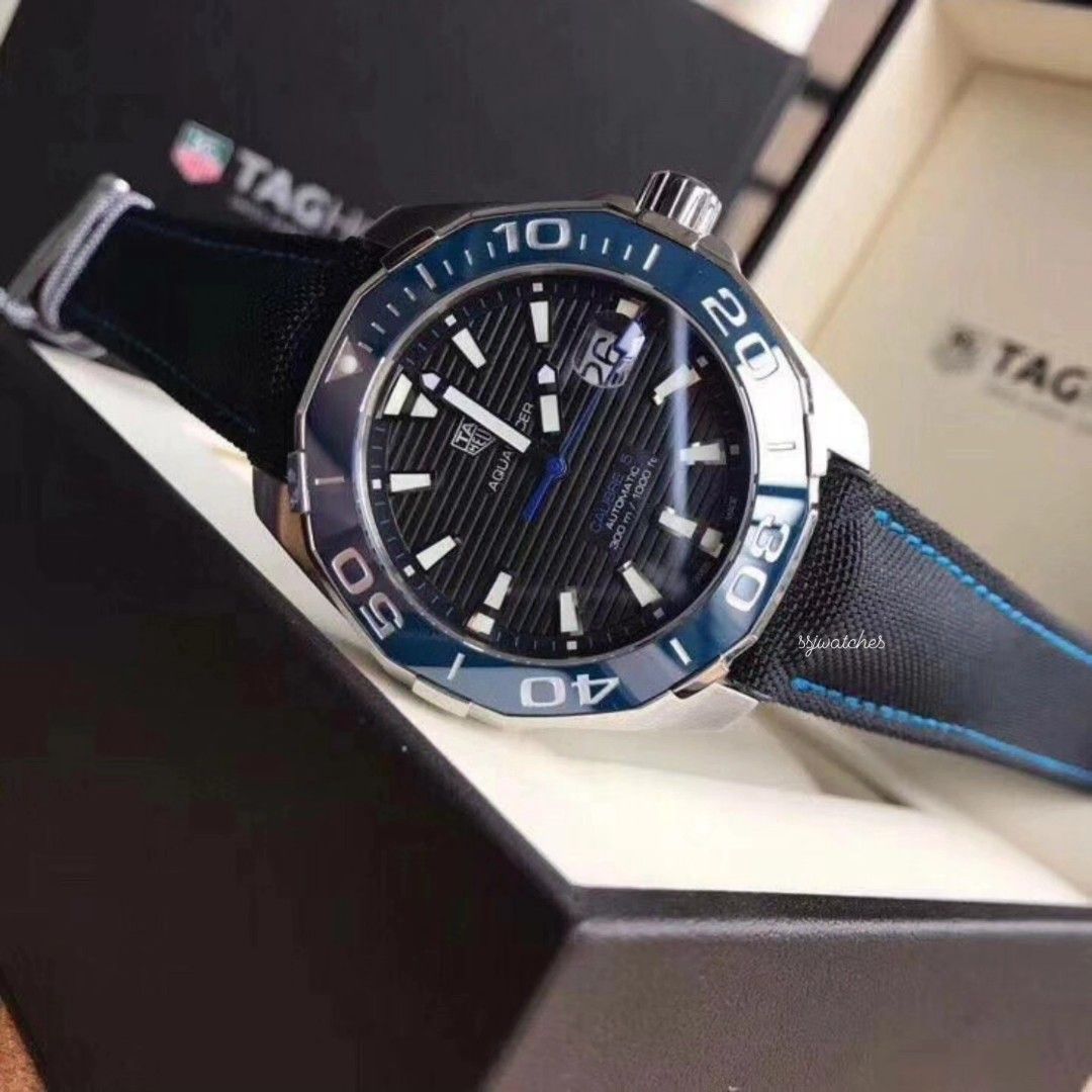 Tag Heuer Aquaracer Calibre 5 Automatic Watch 300 m 43 mm WAY201C.FC6395