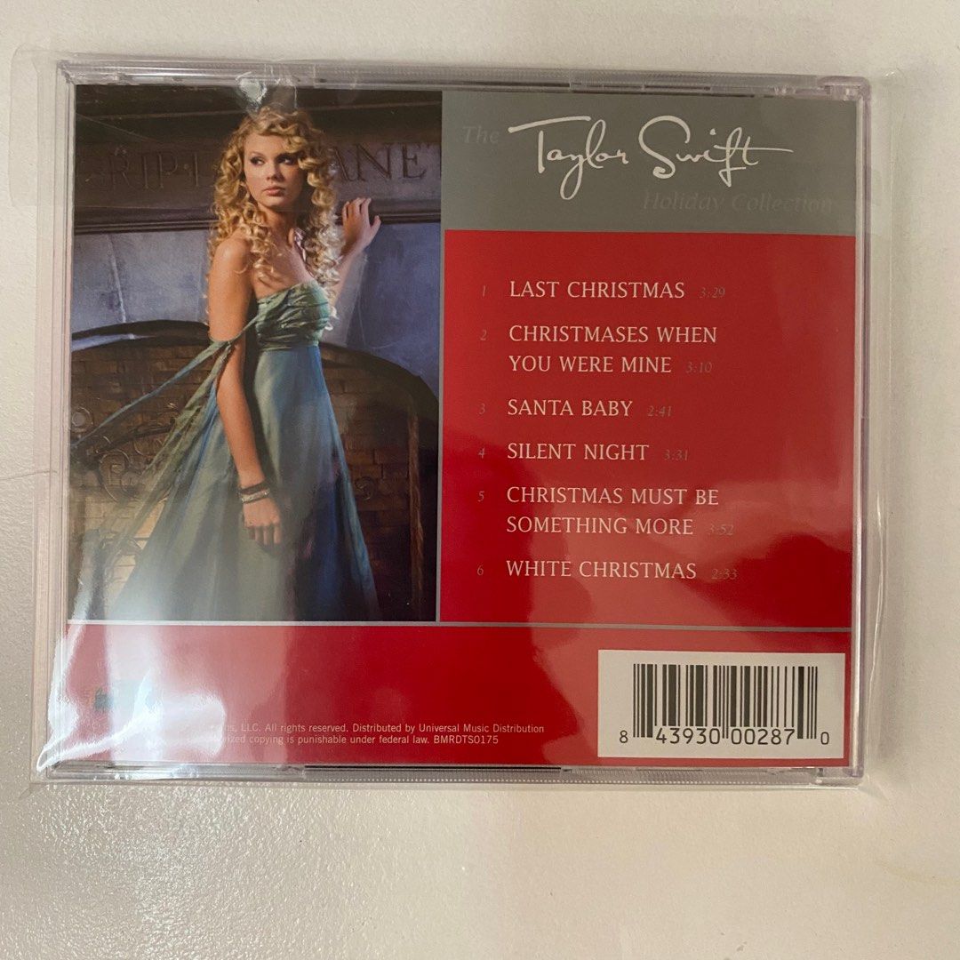 Taylor Swift Christmas Album, Hobbies & Toys, Music & Media, CDs & DVDs ...